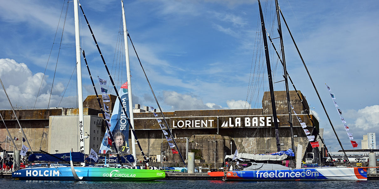 Lorient La Base, le pari de la course au large